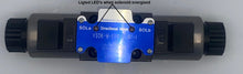 Load image into Gallery viewer, D03 (NG6): Wiring Box 3-Position Hydraulic Electrical Solenoid Valve:  21 GPM: 4560 psi: 12VDC 24VDC 110VAC