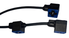 Cargar imagen en el visor de la galería, Cable assembly for hydraulic single or double solenoid valve DIN 46350 Form A 18mm PUR polyurethane outdoor rated 12VDC 24VDC 110VAC or 220VAC
