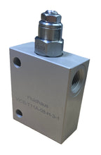 Load image into Gallery viewer, Counterbalance Valve Inline with Body, 3-Ports, 15 GPM 3000 psi, 3:1 ratio T-11A cavity SAE -8 O-ring ports