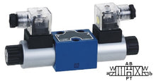 Load image into Gallery viewer, D02 (NG4): Hydraulic Electrical Solenoid Valve: 6.5 GPM 4560 psi 24VDC  3-Position
