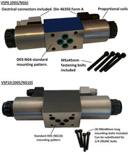Load image into Gallery viewer, Hydraulic Proportional Valve, without on board electronics, Sizes D03 (NG6) and D05 (NG10)