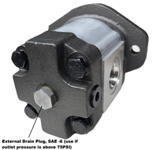 Load image into Gallery viewer, Hydraulic Gear Motor or Pump 8-26 cc/rev (0.732-1.58 in3/rev) 2-18gpm bi-direction SAE A mount