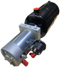 Cargar imagen en el visor de la galería, Unidad de potencia hidráulica de 12 VCC 2,6 hp 2 KW 1,3-3,6 gpm 1100-3200 psi montaje de válvula opcional