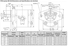 Load image into Gallery viewer, Gear Pump, SAE AA mount CW or CCW Rotation 1.4-8cc/rev.