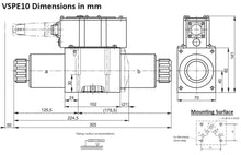 Load image into Gallery viewer, Hydraulic Proportional Valve with On Board Electronics, Size D03 (11gpm) and D05 (20 GPM)
