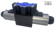 Load image into Gallery viewer, D05 (NG10): Wiring Box 3-Position Hydraulic Electrical Solenoid Control Valve: 31 GPM: 4560 psi: 100VAC 220VAC 12VDC 24VDC: Soft Shift (Balers and Compactors)