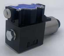 Load image into Gallery viewer, D05 (NG10): Wiring Box 2-Position Hydraulic Electrical Solenoid Control Valve: 31 GPM: 4560 psi: 110VAC 220VAC 12VDC 24VDC:  (Balers and Compactors)