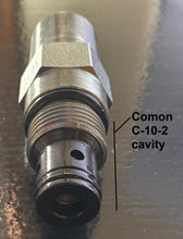 Load image into Gallery viewer, Hydraulic Pressure Relief Valve Cartridge C-10-2 Common Cavity 3000 psi Adjustable
