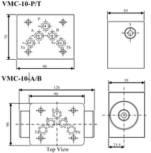 Load image into Gallery viewer, D05 (NG10): Check Valve Module: 18 gpm: 3045 psi