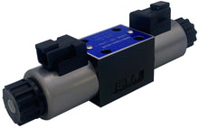 Load image into Gallery viewer, D03 (NG6): Duetsch Connector 3-Position Hydraulic Electrical Solenoid Valve: 21 GPM: 4560 psi:  DT04-2P Connector
