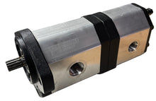 Load image into Gallery viewer, Tandem Gear Pump 63/33cc, 13 Tooth Spline, SAE B 2 bolt, CW
