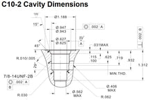 Load image into Gallery viewer, Hydraulic Cartridge Plug C10-2 Common Cavity
