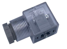 Load image into Gallery viewer, 3 Pin Solenoid Valve Electrical Connector DIN 46350 with LED
