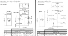 Charger l&#39;image dans la galerie, Hydraulic Flow Divider Combiner Valve, Inline, size 6 GPM 12GPM and 19GPM, 3626 PSI
