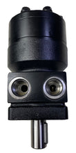 Load image into Gallery viewer, Hydraulic Low Speed High Torque Orbital Motor 4 bolt and 2 bolt SAE A Flange 50-500cc/rev 0-4100 in-lbs torque 0-760rpm 0-14.5gpm
