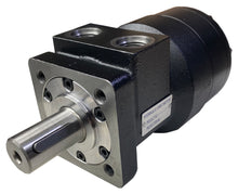 Load image into Gallery viewer, Hydraulic Low Speed High Torque Orbital Motor 4 bolt and 2 bolt SAE A Flange 50-500cc/rev 0-4100 in-lbs torque 0-760rpm 0-14.5gpm
