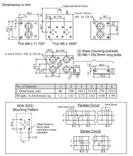 Load image into Gallery viewer, Hydraulic Valve Manifold Assembly, 21gpm and 3000psi &quot;Build your own&quot; also used for Third function
