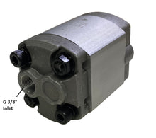 Cargar imagen en el visor de la galería, Hydraulic Gear Pump, Mini with Tang Shaft, 2.1 to 8cc/rev., 2320 to 3335 psi
