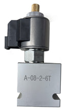 Load image into Gallery viewer, Hydraulic Directional Control Valve Cartridge C-08-2 Common Cavity, 2-position 2-way, 24VDC 2-Pin Deutsch connector SAE -6 ports
