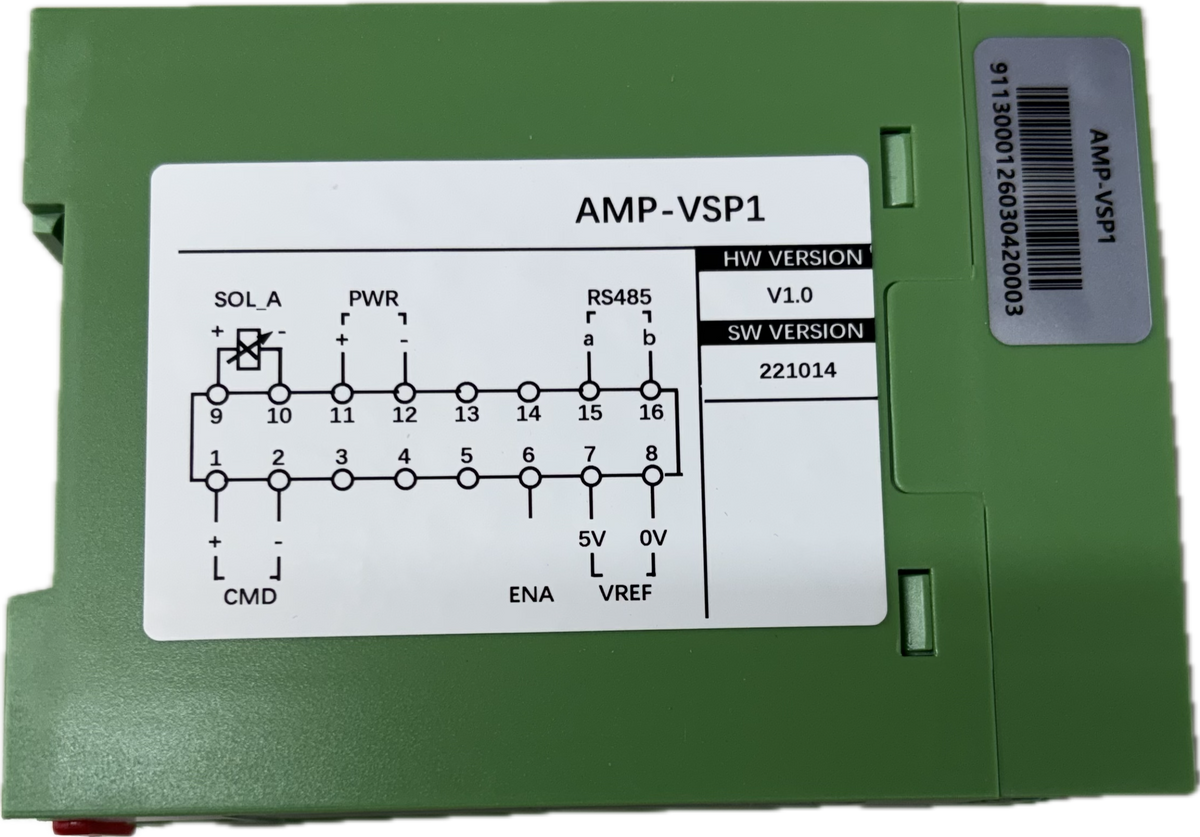 Hydraulic Proportional Valve Amplifier Card, +/- 10VDC or 4-20ma, sing ...