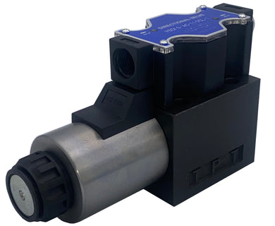 D05 (NG10): Hydraulic Electrical Solenoid Control Valve: 31 GPM: 4560 psi: 110VAC 220VAC 12VDC 24VDC: 2 Position (Balers and Compactors)