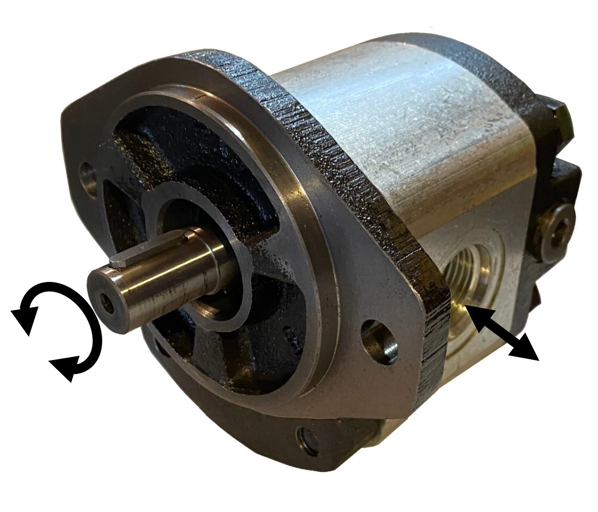 Hydraulic Gear Motor, SAE A, image size:2048x1752