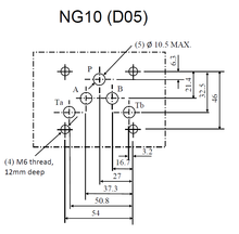 Load image into Gallery viewer, D05 (NG10): Wiring Box 2-Position Hydraulic Electrical Solenoid Control Valve: 31 GPM: 4560 psi: 110VAC 220VAC 12VDC 24VDC:  (Balers and Compactors)
