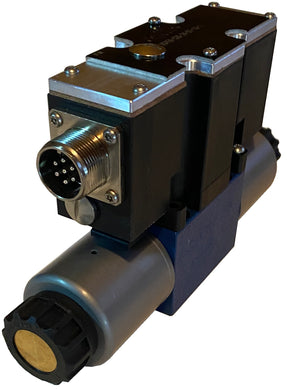Hydraulic Proportional Valve with On Board Electronics, Size D03 (11gpm) and D05 (20 GPM)