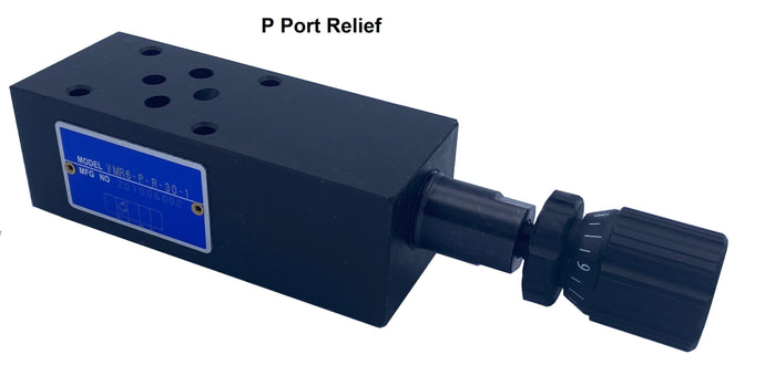 Pressure Relieve Valve D03 (NG6) Module 9 gpm 3045 psi