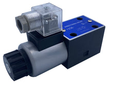 Load image into Gallery viewer, D03 NG6 Hydraulic Electric Solenoid Control Valve: 2 Position 12VDC 24VDC 110VAC
